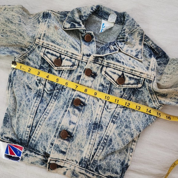 Vintage Deadstock Acid Wash Jacket kids 6 - Picture 9 of 11